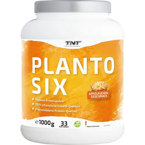 TNT (True Nutrition Technology) - Planto Six - veganes Mehrkomponenten Protein aus 6 Eiweißquellen Protein & Shakes 1 kg