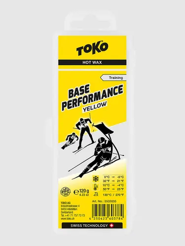 Toko Base Performance 120 g Yellow Wachs neutral