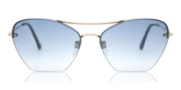 Tom Ford FT0507 28W Goldene Damen Sonnenbrillen