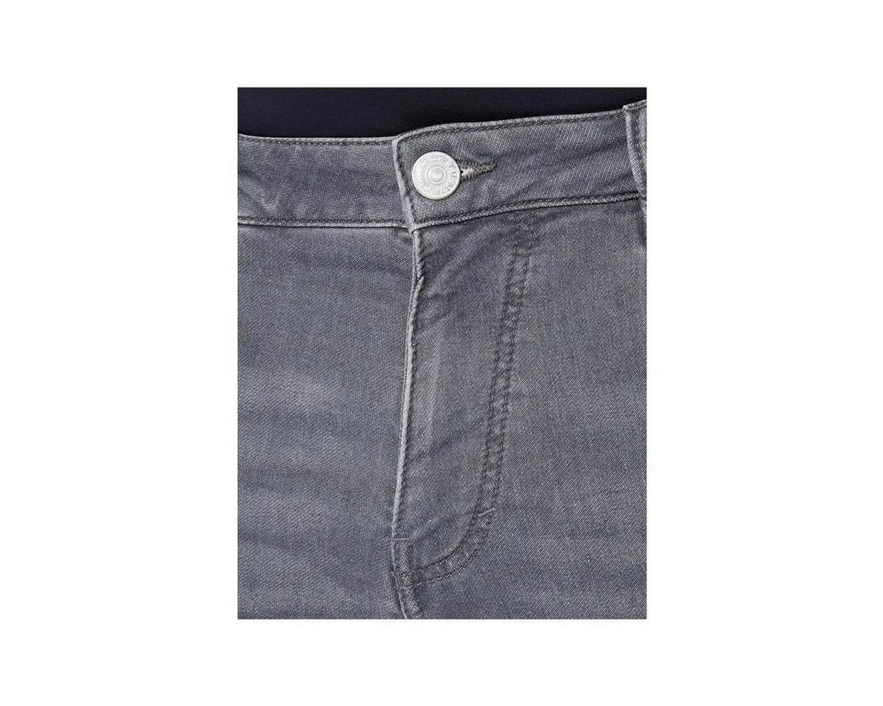 TOM TAILOR 5-Pocket-Jeans hell-grau (1-tlg)