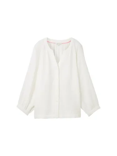 TOM TAILOR Blusentop crinkle structure blouse