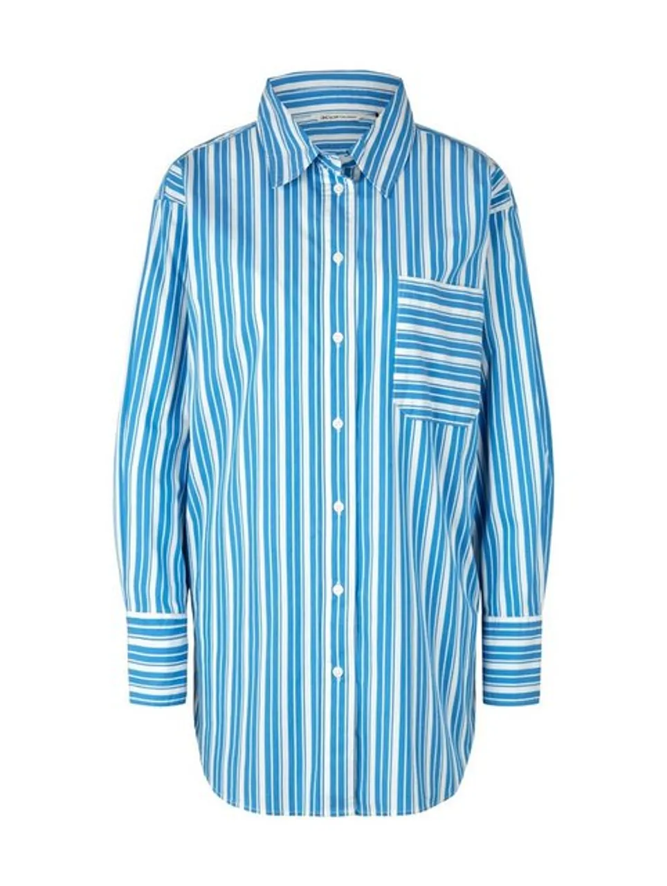 TOM TAILOR Blusentop long shirt with chest pocket