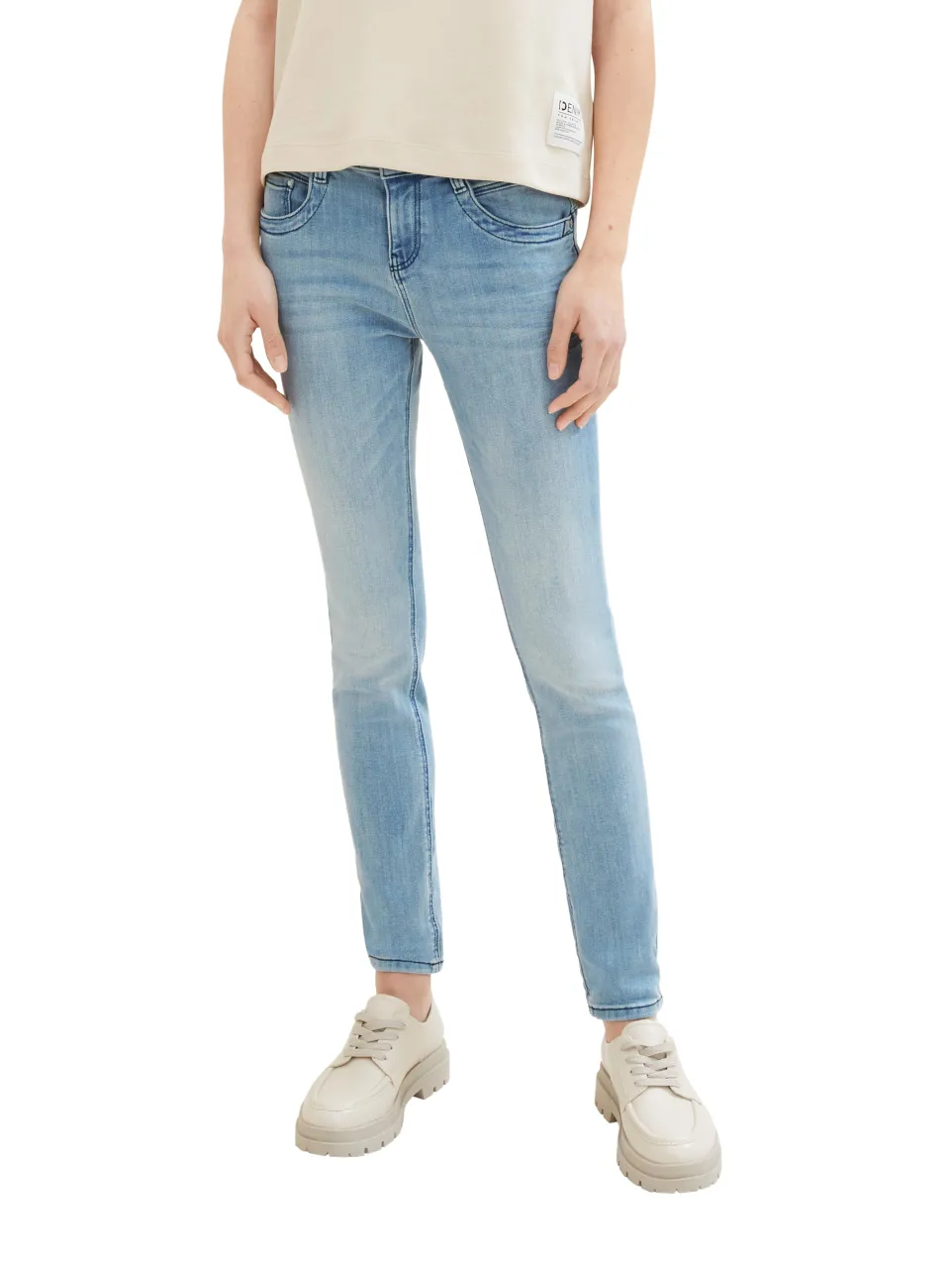 TOM TAILOR Damen Tapered Relaxed Jeans