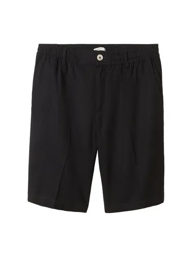 TOM TAILOR Denim Bermudas regular linen shorts
