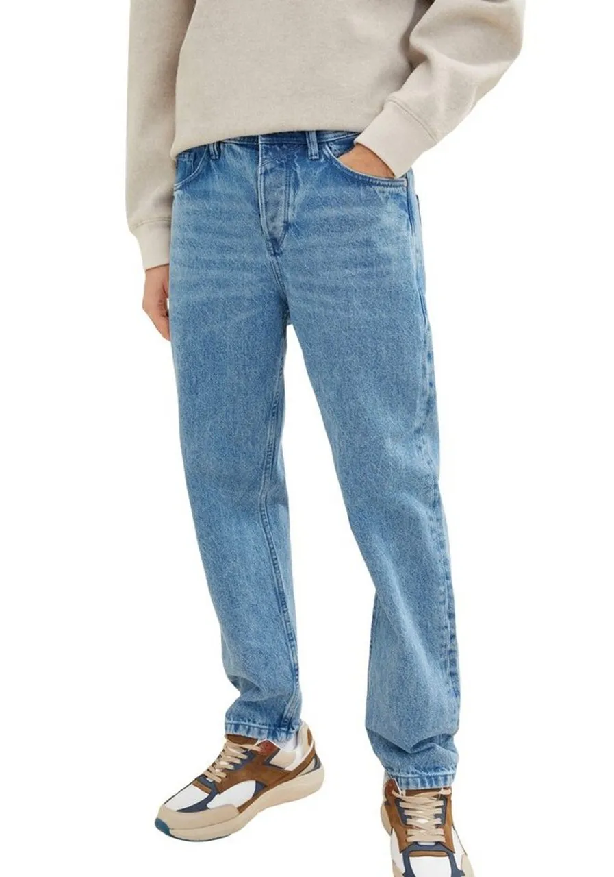 TOM TAILOR Denim Loose-fit-Jeans aus reiner Baumwolle