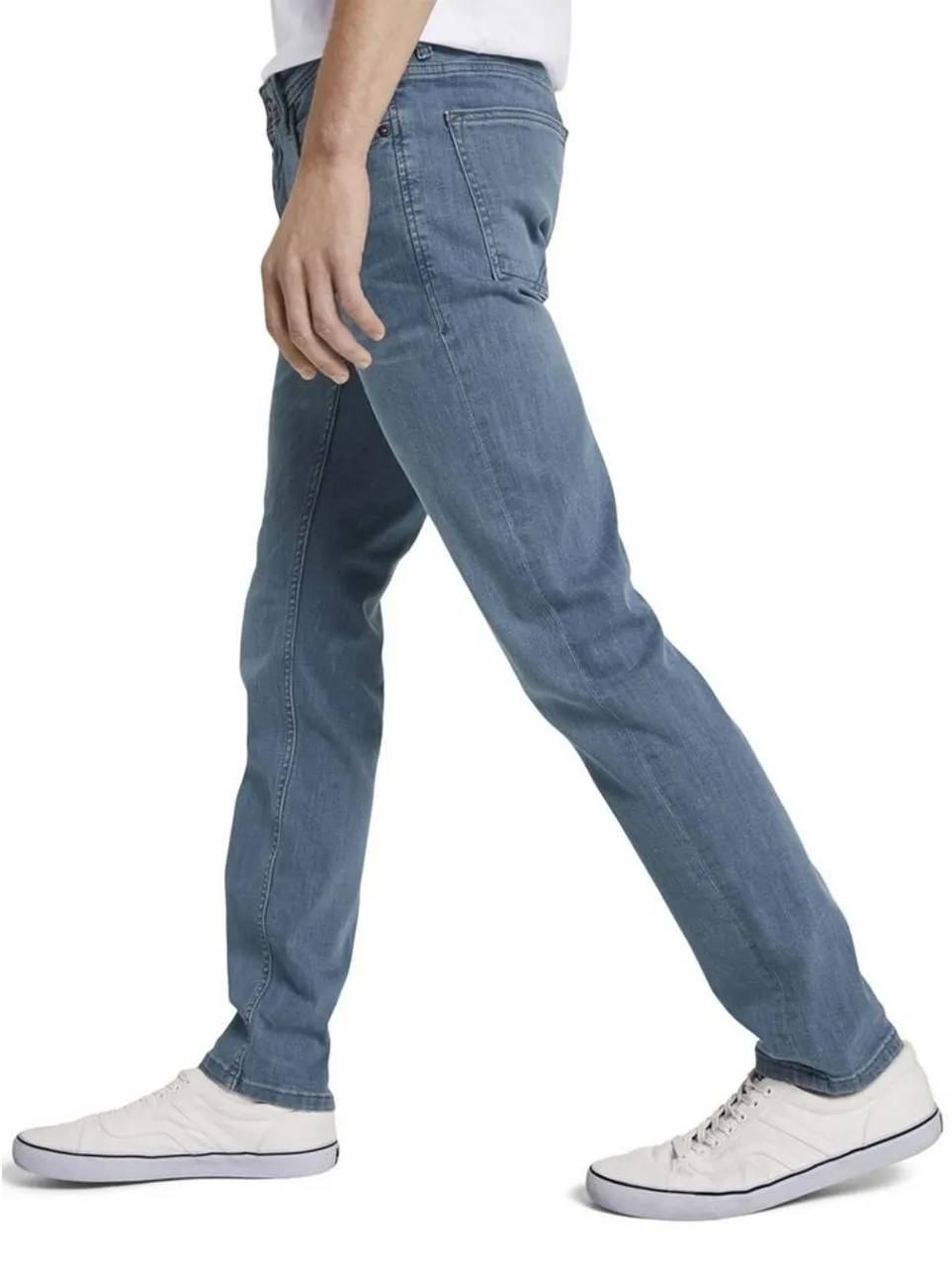 TOM TAILOR Denim Slim-fit-Jeans slim PIERS grey blue denim