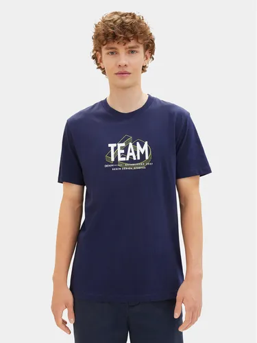 Tom Tailor Denim T-Shirt 1040838 Dunkelblau Regular Fit