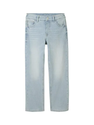 TOM TAILOR Gerade Jeans Straight Jeans mit Bio-Baumwolle
