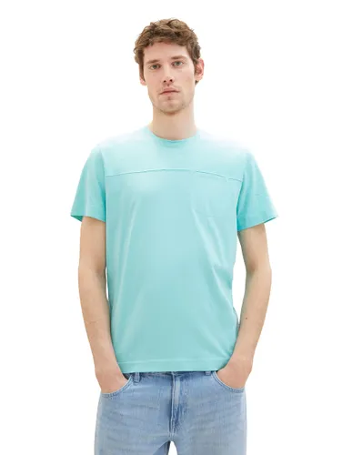 TOM TAILOR Herren 1036420 T-Shirt im Colorblock-Style