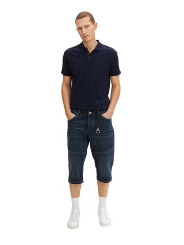TOM TAILOR Herren Overknee Jeans Bermuda Shorts 1029772