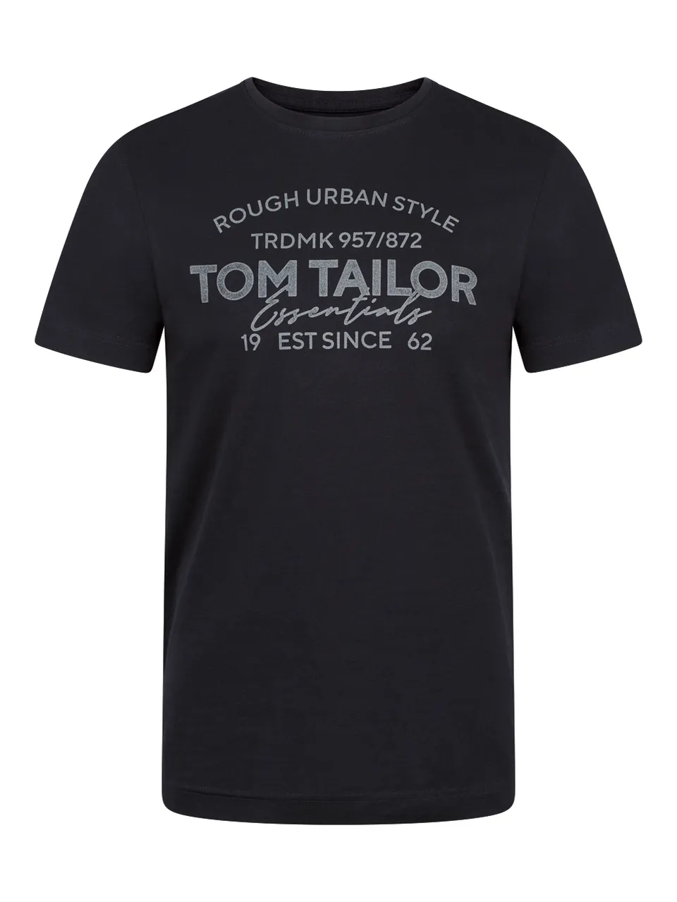 Tom Tailor Herren Rundhals T-Shirt Regular Fit 4er Pack