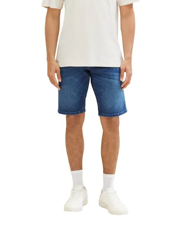 TOM TAILOR Herren Slim Fit Jeans Bermuda Shorts
