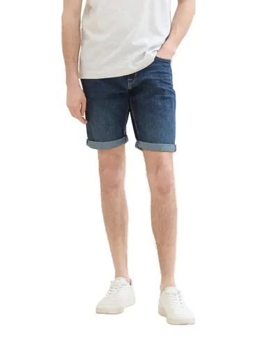 TOM TAILOR Herren Slim Jeans Bermuda Shorts