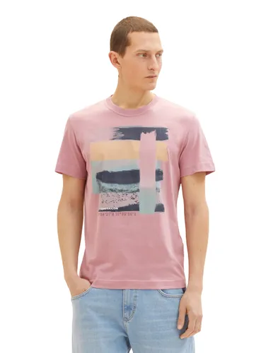 TOM TAILOR Herren T-Shirt mit Print 1035556