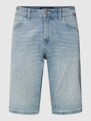 Tom Tailor Jeansshorts im 5-Pocket-Design Modell 'Josh' in Hellblau