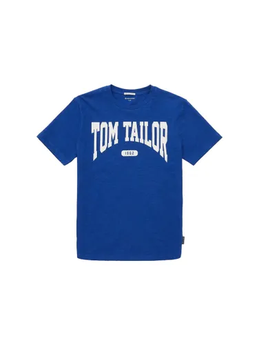 TOM TAILOR Jungen 1037515 T-Shirt mit Schriftzug