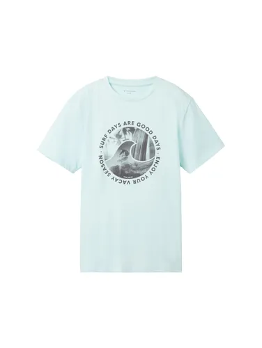 TOM TAILOR Jungen Kinder T-Shirt mit Surf-Print