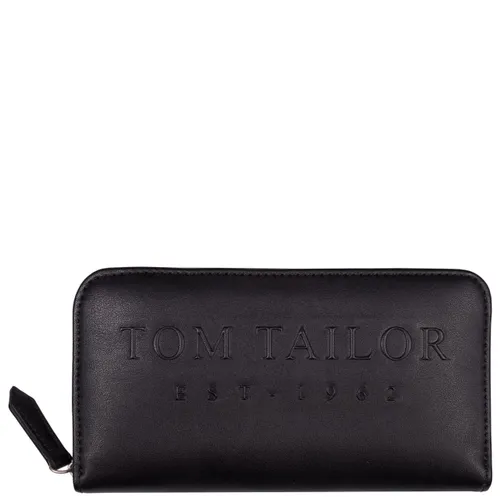 Tom Tailor Langbörse Damen Teresa Long Zip Wallet black