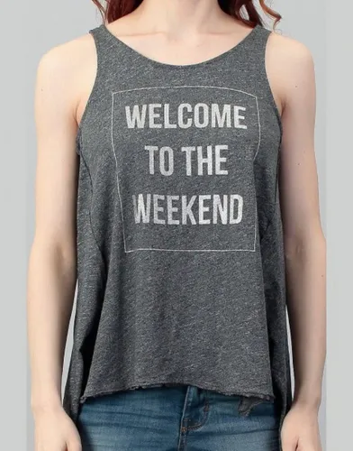 TOM TAILOR Print-Shirt T-Shirt "Welcome to the Weekend