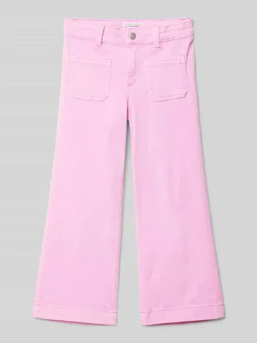 Tom Tailor Regular Fit Hose mit aufgesetzten Taschen in Pink