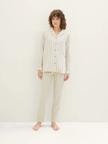 TOM TAILOR Schlafhose Gestreifter Pyjama