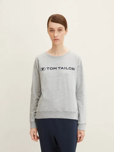TOM TAILOR Sweatshirt Sweatshirt mit Logo-Print