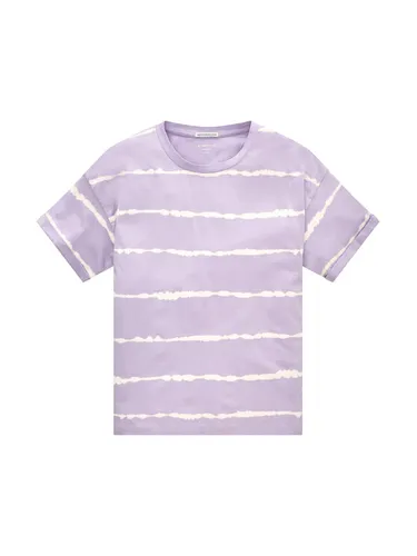 Tom Tailor T-Shirt 1035127 Violett Regular Fit