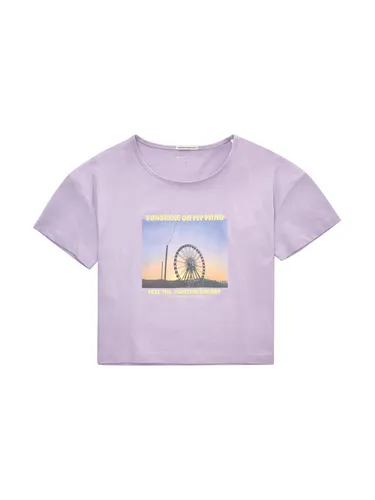 Tom Tailor T-Shirt 1035128 Violett Regular Fit