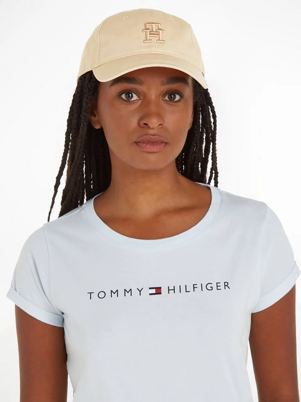 Tommy Hilfiger Baseball Cap BEACH SUMMER SOFT CAP Markenstickerei