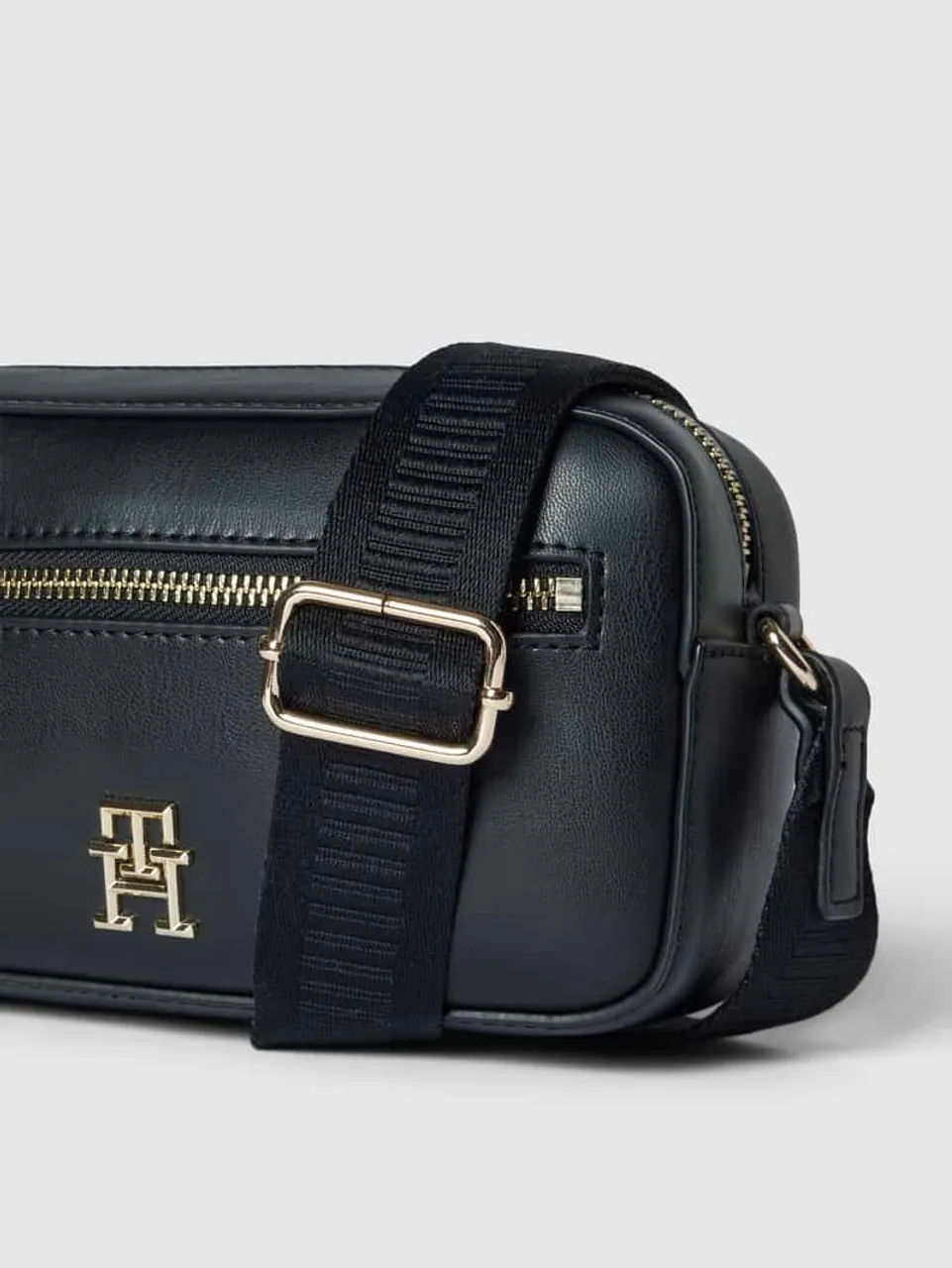 Tommy Hilfiger Camera Bag mit Label-Details Modell 'ICONIC' in Black, Größe One Size