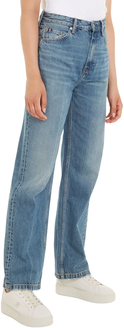 Tommy Hilfiger Damen Jeans Relaxed Straight High Waist