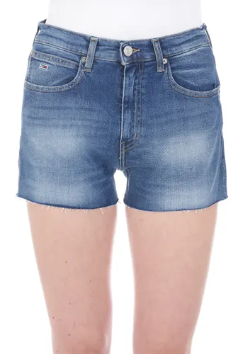 Tommy Hilfiger Damen Jeans Short HOTPANT DENIM SHORT Blau - Ames Mb Com