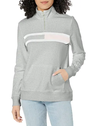 Tommy Hilfiger Damen Logo-Sweatshirt Pullover