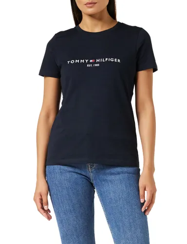 Tommy Hilfiger Damen T-Shirt Kurzarm Heritage