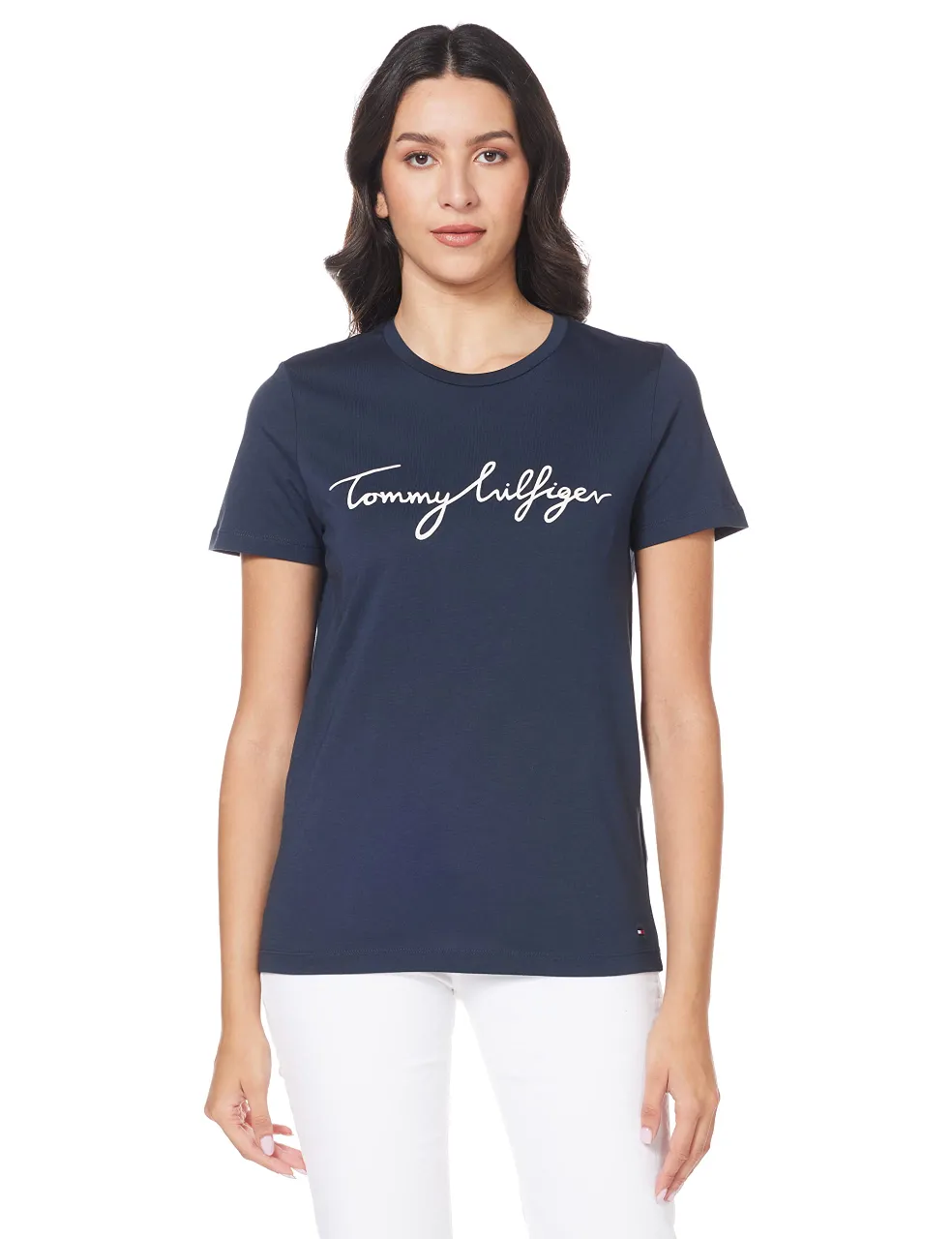 Tommy Hilfiger Damen T-Shirt Kurzarm Heritage 495089-0001-09900 - Preise  vergleichen
