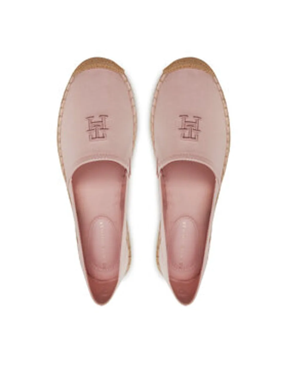 Tommy Hilfiger Espadrilles Embroidered Flat Espadrille FW0FW07721 Rosa