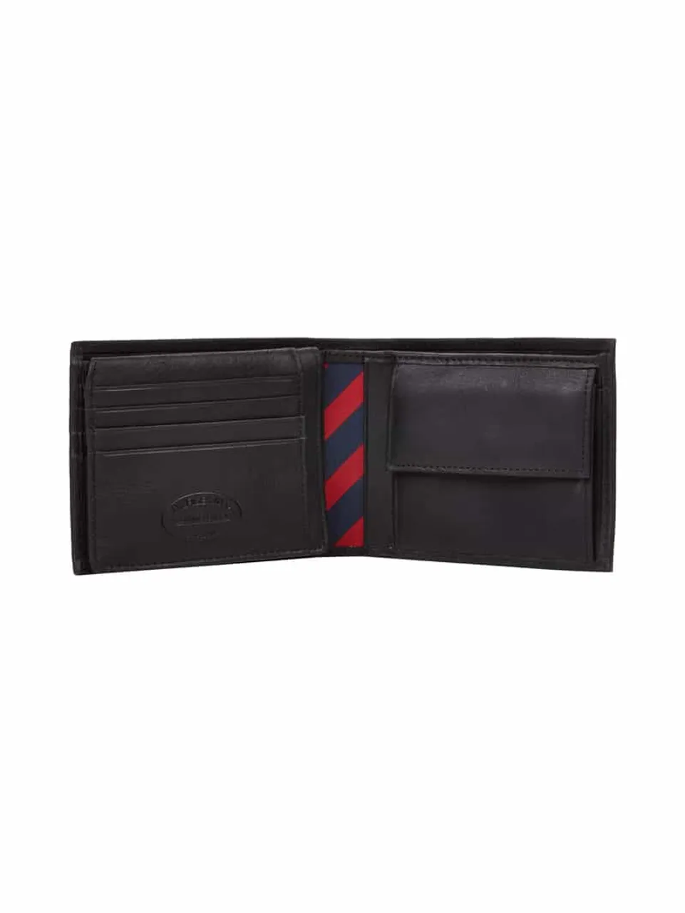 Tommy Hilfiger Geldbörse aus Leder in Black, Größe One Size