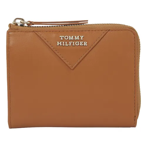 Tommy Hilfiger - Geldbörse Crest Leather Medium Wallet Zip Around Portemonnaies Damen