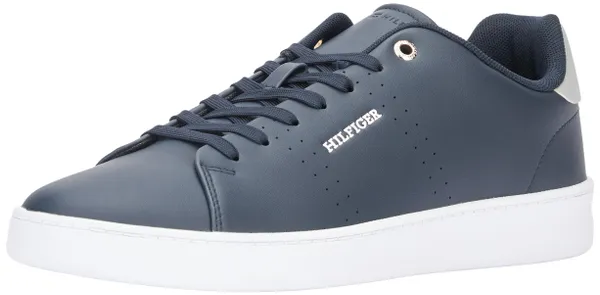 Tommy Hilfiger Herren Cupsole Sneaker Court Cup Leather