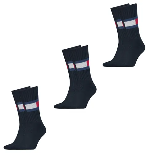 Tommy Hilfiger Herren Damen Socken TH FLAG Unisex Tennissocken - 2er 3er 4er Multipack