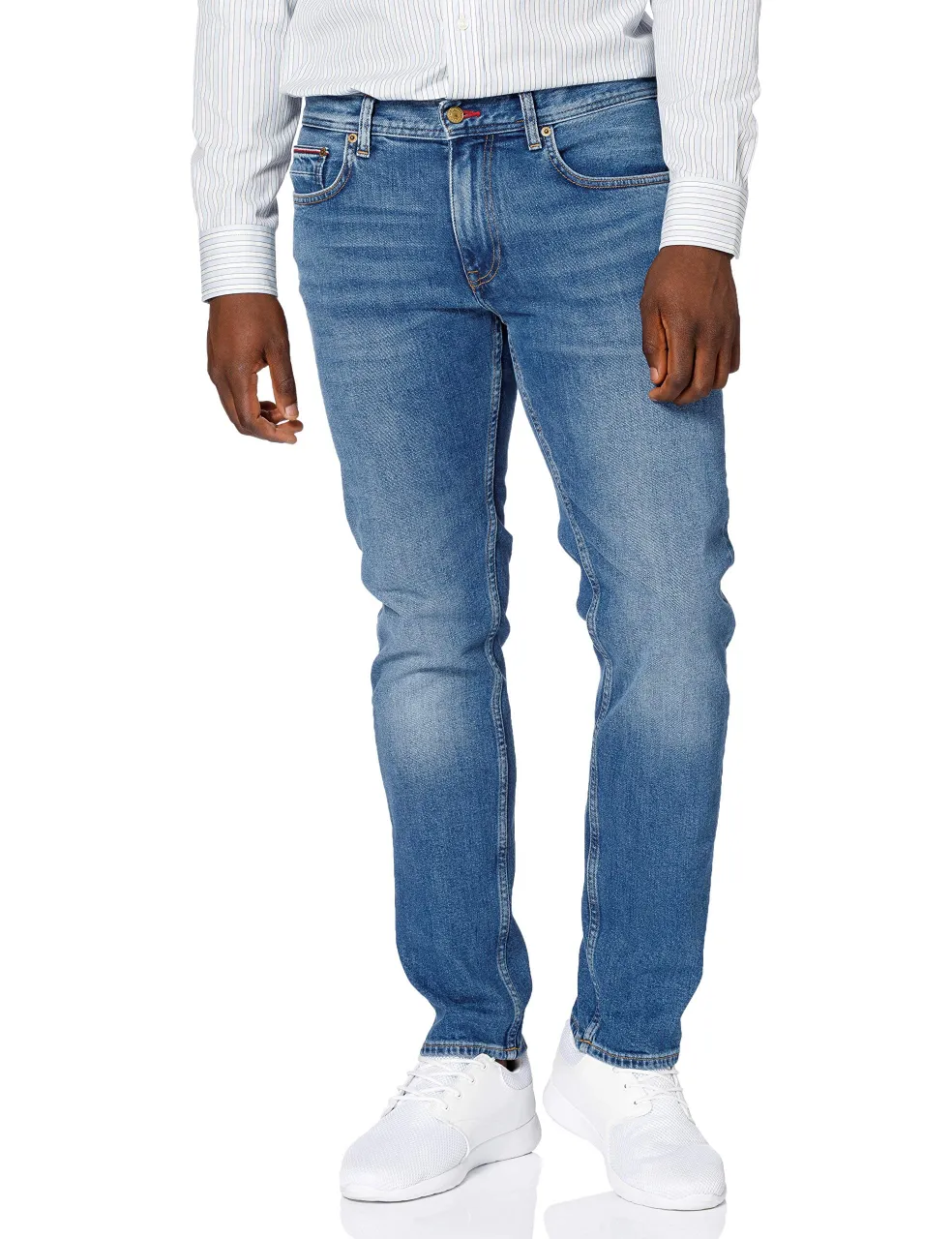 Tommy Hilfiger Herren Jeans Core Straight Denton Stretch