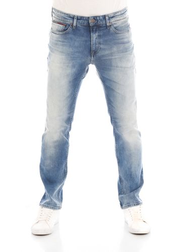Tommy Hilfiger Herren Jeans Scanton - Slim Fit - Blau - Wilson Light Blue Stretch