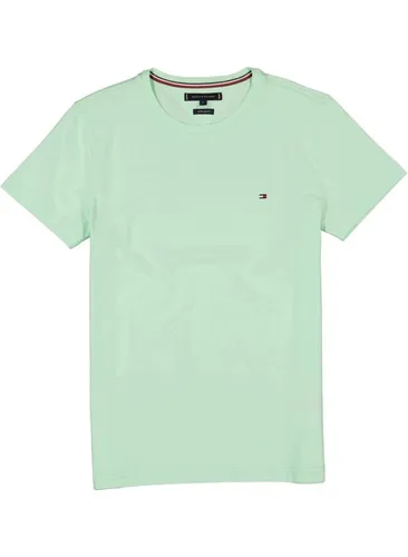 Tommy Hilfiger Herren T-Shirt grün Baumwolle