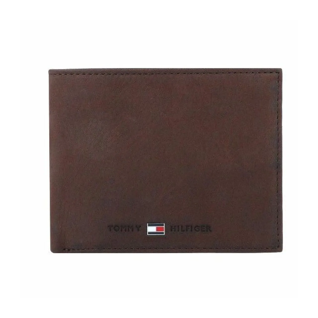 Tommy Hilfiger Johnson Geldbörse Leder 12,5 cm brown