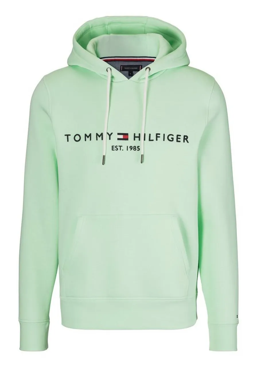 Tommy Hilfiger Kapuzensweatshirt TOMMY LOGO HOODY mit Kapuze und Kängurutasche