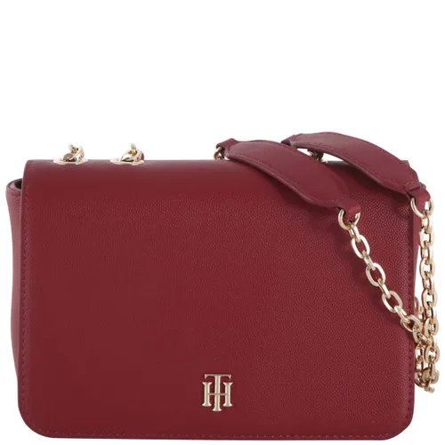 Tommy Hilfiger Kurzgriff Tasche TH Timeless Chain Crossover rouge