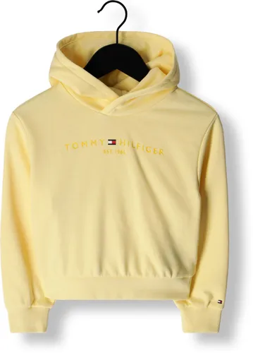 Tommy Hilfiger Mädchen Pullover & Cardigans Essential Logo Hoodie - Gelb