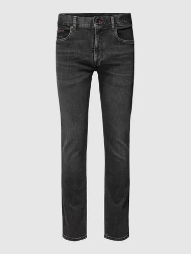 Tommy Hilfiger Pants Slim Fit Jeans im 5-Pocket-Design Modell 'BLEECKER' in Dunkelgrau