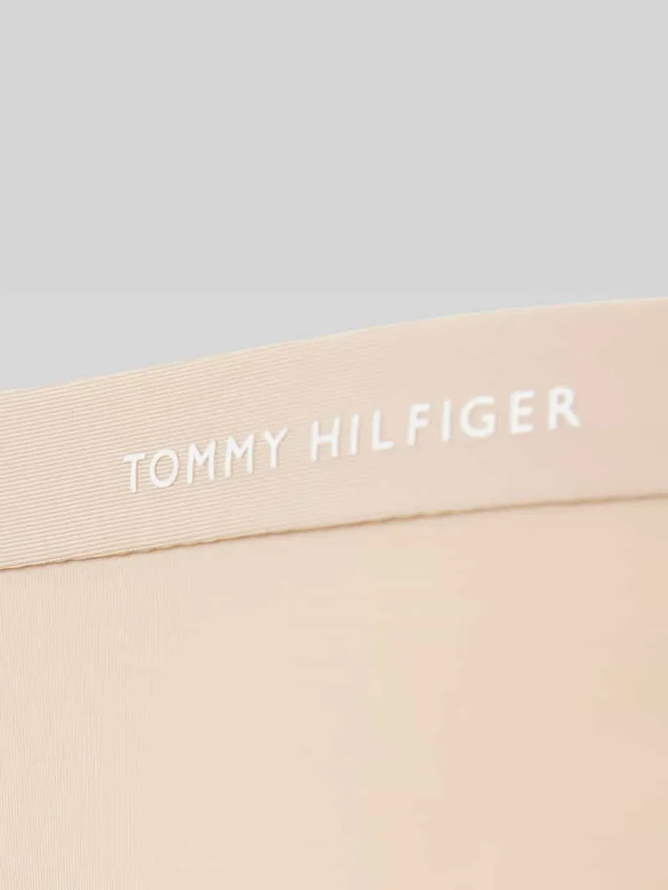 TOMMY HILFIGER Slip in semitransparentem Design Modell 'Tailored Comfort' in Beige