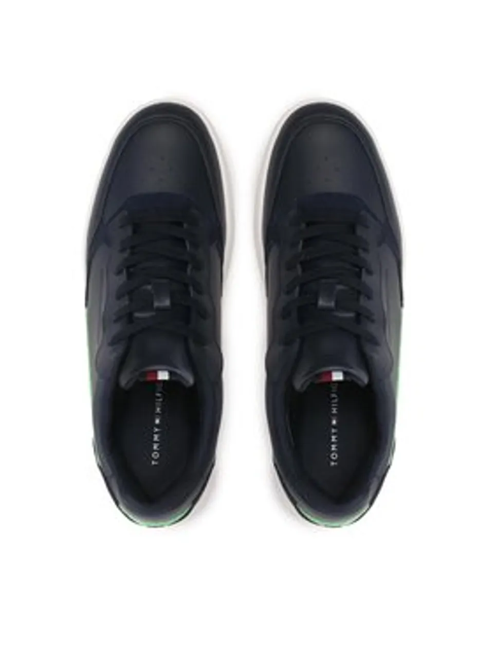 Tommy Hilfiger Sneakers Elevated Cupsole Leather FM0FM04490 Dunkelblau